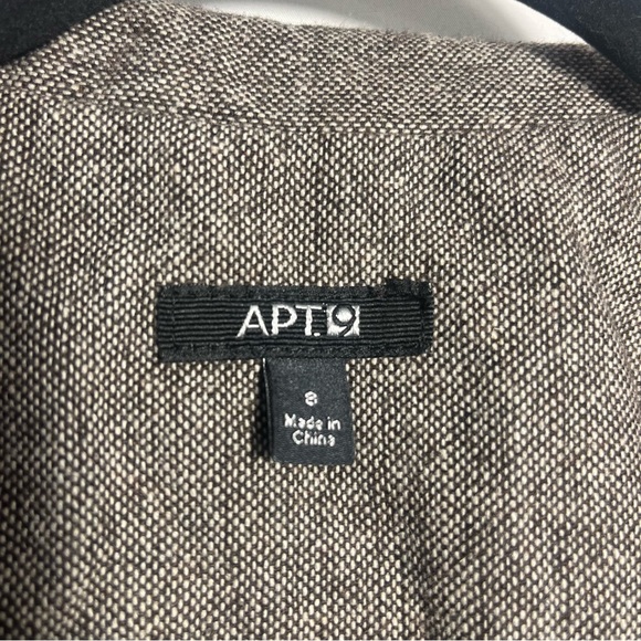 Apt. 9 Tweed Peplum Blazer Sz 8 - Picture 11 of 11